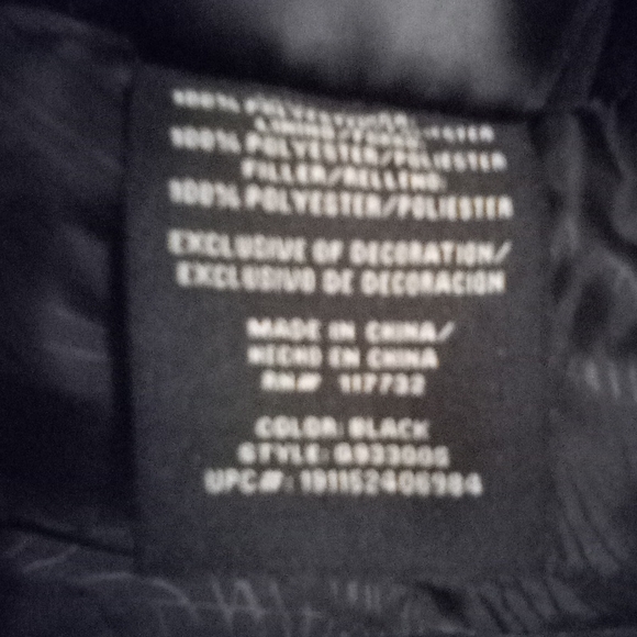 Zx Zeroxposur Black Velvety Puff Vest NWT - Picture 8 of 14